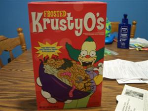 Krusty-O's Cereal!